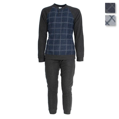 Pigiama da uomo Character invernale in Punto milano P594 U990 - Imagen 1 de 4