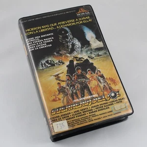 VHS Solar Warriors (1986) SOLAR WARRIORS PAL Tape Spain Cult Cinema 80's - Picture 1 of 5