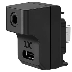 JJC 3.5mm USB-C Camera Mic Charging Audio Adapter Vlog for Insta360 Ace Pro 2 - Picture 1 of 12