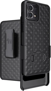 Noir Coque Pied Et Clip Ceinture Holster pour Motorola Moto G Stylus 5g (2023) - Photo 1 sur 10