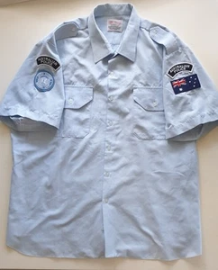 AUSTRALIAN FEDERAL POLICE UNTAET SHIRT NSW UNITED NATIONS EAST TIMOR - Picture 1 of 4