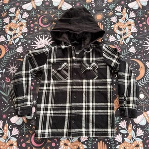 Matalan Black and White Check Long Sleeve Shirt - 9 Years - Picture 1 of 3