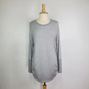 Athleta Drishti Modal Ruched Long Sleeve Sweatshirt Tunic Top Size M - Picture 1 of 16
