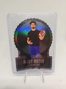 CALEB WILLIAMS 2022 Skybox Metal Universe ACA-20 Holofoil Die-Cut BEARS # - Bild 1 von 2