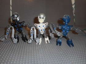 LEGO BIONICLE - MATORAN OF METRU NUI - Lot of 6 - 8607 8608 8609 8610 8611 8612