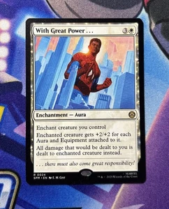 With Great Power . . . Marvel's Spider-Man Regular Rare - Picture 1 of 2
