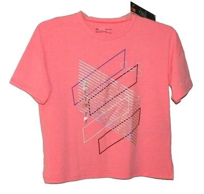 Under Armour Girl's "Set it Up " Graphic T-Shirt Size Youth Large - Image 1 of 2