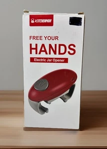 KITCHENMUH Apribottiglie Elettrico, Apri Barattoli Automatico, Apribottiglie - Foto 1 di 9