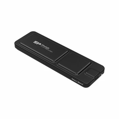 Externe Festplatte Silicon Power SP010TBPSDPX10CK Schwarz 1 TB SSD - Bild 1 von 3