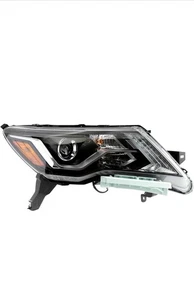 TRQ Right Headlight Assembly Passenger Side Compatible with 2017-2020 Nissan - Bild 1 von 7