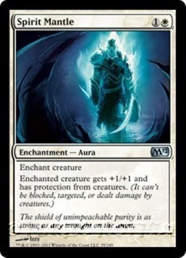 MTG - SPIRIT MANTLE - M12/Core Set 2012 (U) - Image 1 of 1