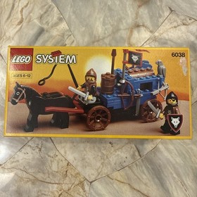 Lego 6038 Wolfpack Renegades Castle 1992 NISB!!!