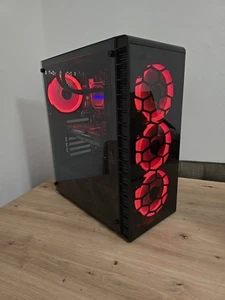Komputer do gier - RTX 3050 6GB - i5 6600K - Chłodzenie wodą - 16 GB RAM - 512SSD - - Zdjęcie 1 z 6