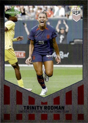 Trinity Rodman 2023 Parkside USWNT Recap Silver #5 USWNT #6/10 - Image 1 of 2
