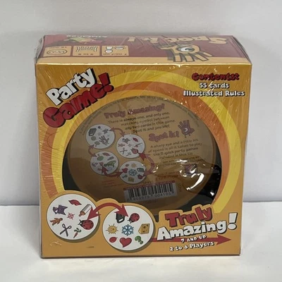 Spot It Party Game Card Game Truly Amazing Asmodee 2-8 Players Ages 7 Up New - Image 1 of 4