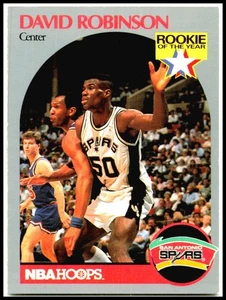 1990-91 Hoops #270 David Robinson San Antonio Spurs - Picture 1 of 2
