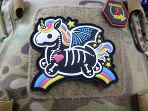 JTG Skeleton Unicorn Patch, JTG 3D Rubber Patch - Bild 1 von 4