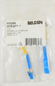Cordon adaptateur fibre FiberExpress connecteur LC vers SC AX203568 - 8 pouces - Photo 1/5