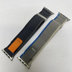 2 Pack Sport Band Compatible Watch 49 44 45 42 40 41 38mm Soft Nylon Wrist Strap - Picture 1 of 6