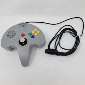 Controlador con cable SuperPad 64 para controlador de juegos vintage Nintendo 64 N64 - Imagen 1 de 6