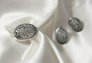 Antikschmuck, 925er Silber Ring und 925er Silber Ohrringe - Bild 1 von 12