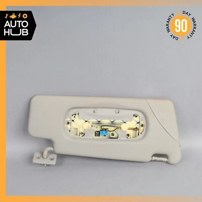 03-06 Mercedes R230 SL500 SL55 AMG lado derecho pasajero parasol gris OEM Foto 1 de 4