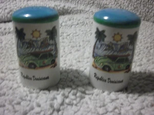 Salt And Pepper Shakers REPUBLICA DOMINICANA - Picture 1 of 6