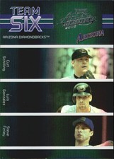 2005 Absolute Memorabilia Team Six Spectrum Card #7 Arizona Diamondbacks /50