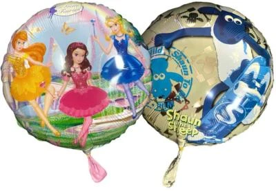 PSO 2 piezas Globos de Hadas/Shaun Las Ovejas HELIO/AIRE Fiesta Niños Lámina