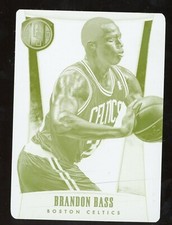 Brandon Bass 2013-14 National Treasures Printing Plate Yellow Serial #d 1/1 