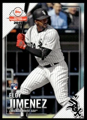 2018 TOPPS NATIONAL BASEBALL CARD DAY RC Eloy Jimenez Rookie R82 - Image 1 of 2