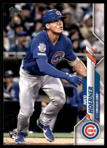 Topps Baseball 2020 #70 Nico Hoerner Rookie - Foto 1 di 4