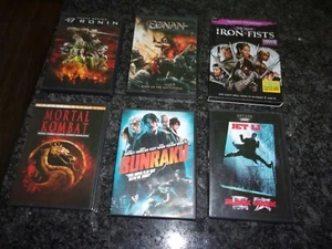 MORTAL COMBAT - 47 RONIN - CONAN & MORE - ACTION  ADVENTURE FANTASY- LOT OF 6 - Picture 1 of 10
