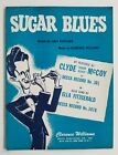 Sugar Blues - Lucy Fletcher & Clarence Williams- Sheet Music 1935