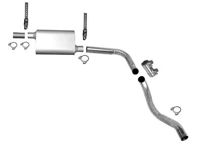 Weld on Muffler Tail Pipe Exhaust for V10 V1500 Suburban 1500 1988-1991 5.7L - Image 1 of 4