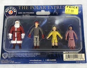 LIONEL POLAR EXPRESS ADD ON FIGURES dudes train people girl santa - Picture 1 of 1