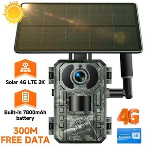 Campark 4G LTE Wildkamera 15MP 2.5K Kamera EU SIM Karte Solarpanel Jagdkamera DE - Bild 1 von 10