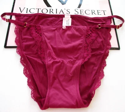 VICTORIA'S SECRET DREAM ANGELS Tanga Bikini Panty VS Campari Rojo S M L XL NUEVO CON ETIQUETAS Foto 1 de 4