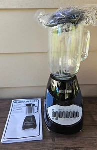 Batidora de encimera BLACK+DECKER BL2010BG con tarro de vidrio de 5 tazas (NUEVA SIN CAJA) R2 - Imagen 1 de 1