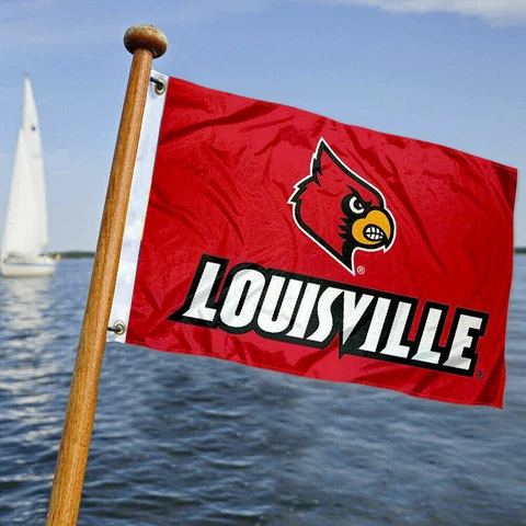 Louisville Cardinals Boat Yacht Nautical Flag Cover