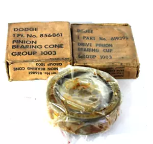 DODGE WC G502 TIMKEN PION BEARING SET FOR FRONT&REAR AXEL NOS - Picture 1 of 5
