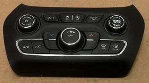 19 20 JEEP CHEROKEE A/C HEATER TEMPERATURE CLIMATE CONTROL OEM Part 68285938AC - Picture 1 of 3
