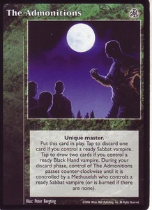 5 x The Admonitions VTES CCG Mixed - Picture 1 of 1
