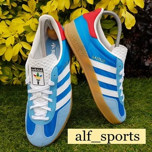 ❤️Neu mit Karton & Original Adidas Originals® Gazelle Indoor Olympia Turnschuhe UK Größe 8,5 - Bild 1 von 18