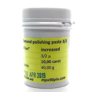 Increased concentration Diamond polishing paste 3/2 micron. 40g - 10 carat - Picture 1 of 8