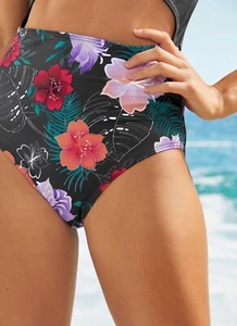 Bonprix one-piece swimsuit multicolored size 18 - Picture 1 of 6