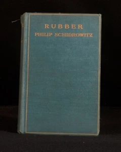 1911 Rubber Philip Schidrowitz Illustrated Industrial Manufacture - Imagen 1 de 5