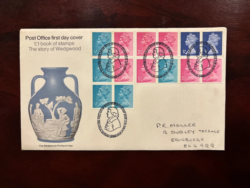 United Kingdom 1972 - Elizabeth II se-tenant stamps set Edinburgh Philatelic Bur - Image 1 of 1