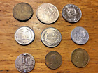 Lot Of 9 Old Coins From South America 1897+