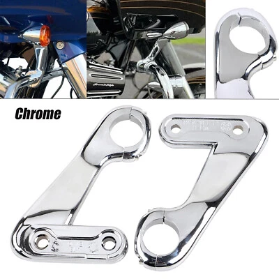 Chrome Front Fairing Support Bracket Mount For Harley 10-13 Road Glide Custom - Image 1 of 4